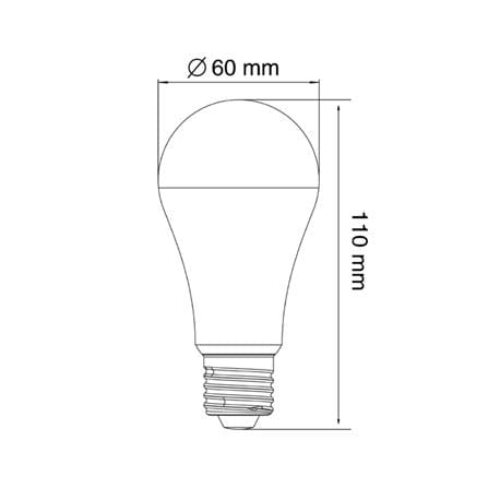 หลอด LED LUMAX ECO PLUS 9 วัตต์ DAYLIGHT E27 แพ็ก 4 ชิ้น_6