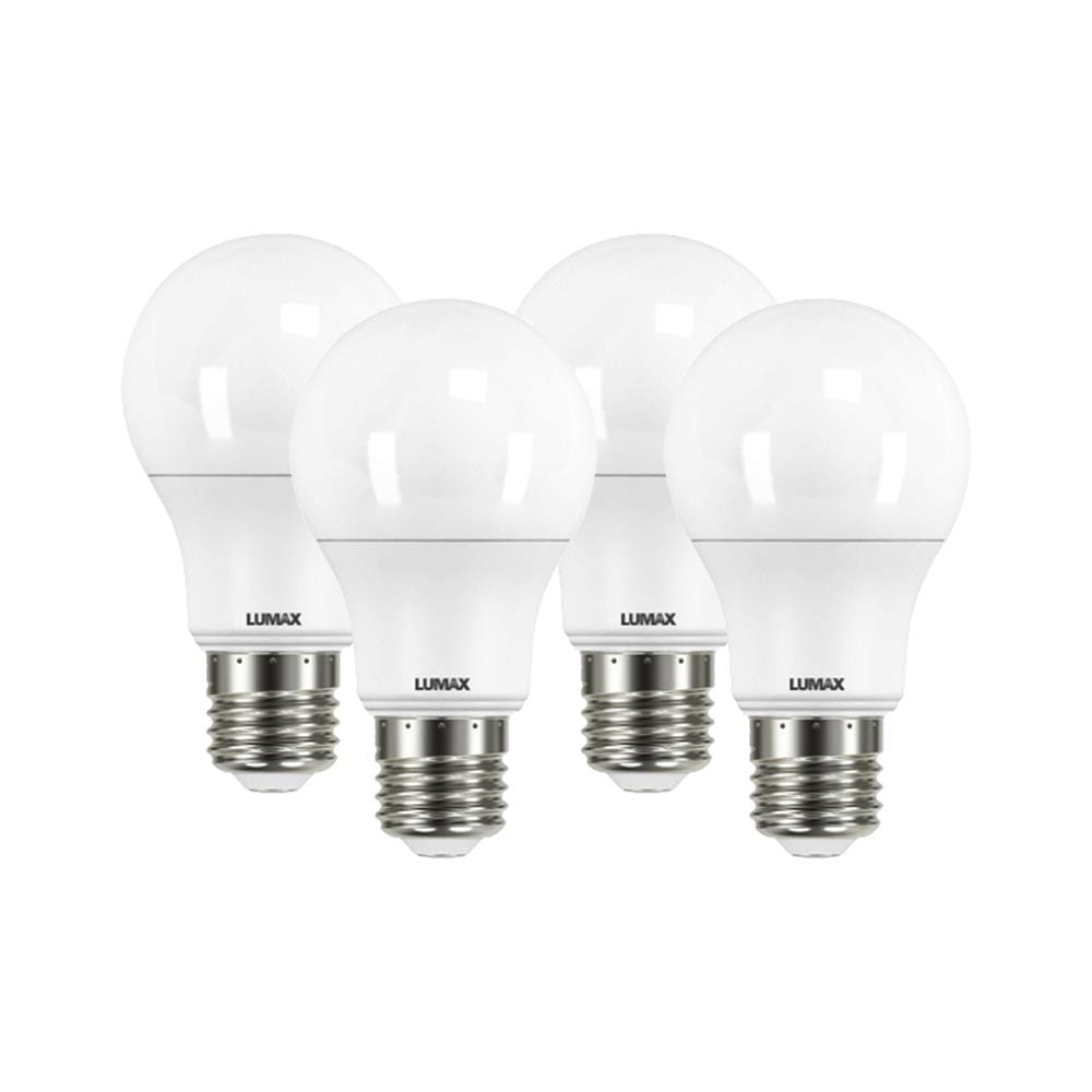 หลอด LED LUMAX ECO PLUS 9 วัตต์ WARM WHITE E27 แพ็ก 4 ชิ้น