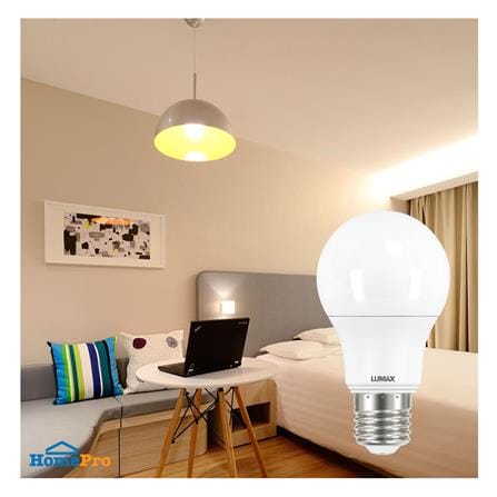 หลอด LED LUMAX ECO PLUS 9 วัตต์ WARM WHITE E27 แพ็ก 4 ชิ้น_4