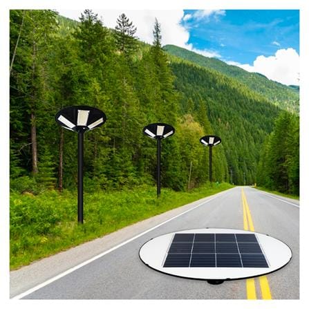 ไฟสนาม SOLAR LUMAX 58-00339 500 วัตต์ วอร์มไวท์ สีดำ_5