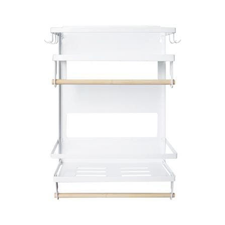 ชั้นวางของแม่เหล็กติดตู้เย็น KECH 31x11.3x47.5 ซม. SIZE L สีขาว_1