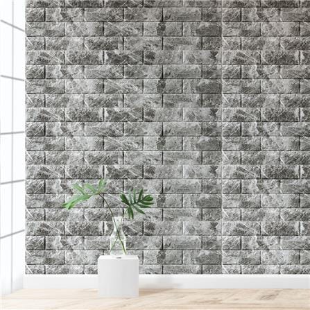 สติกเกอร์โฟม STIXMATE BRICK FB-11 29X99 ซม. สีเทา แพ็ก 2 ชิ้น_1