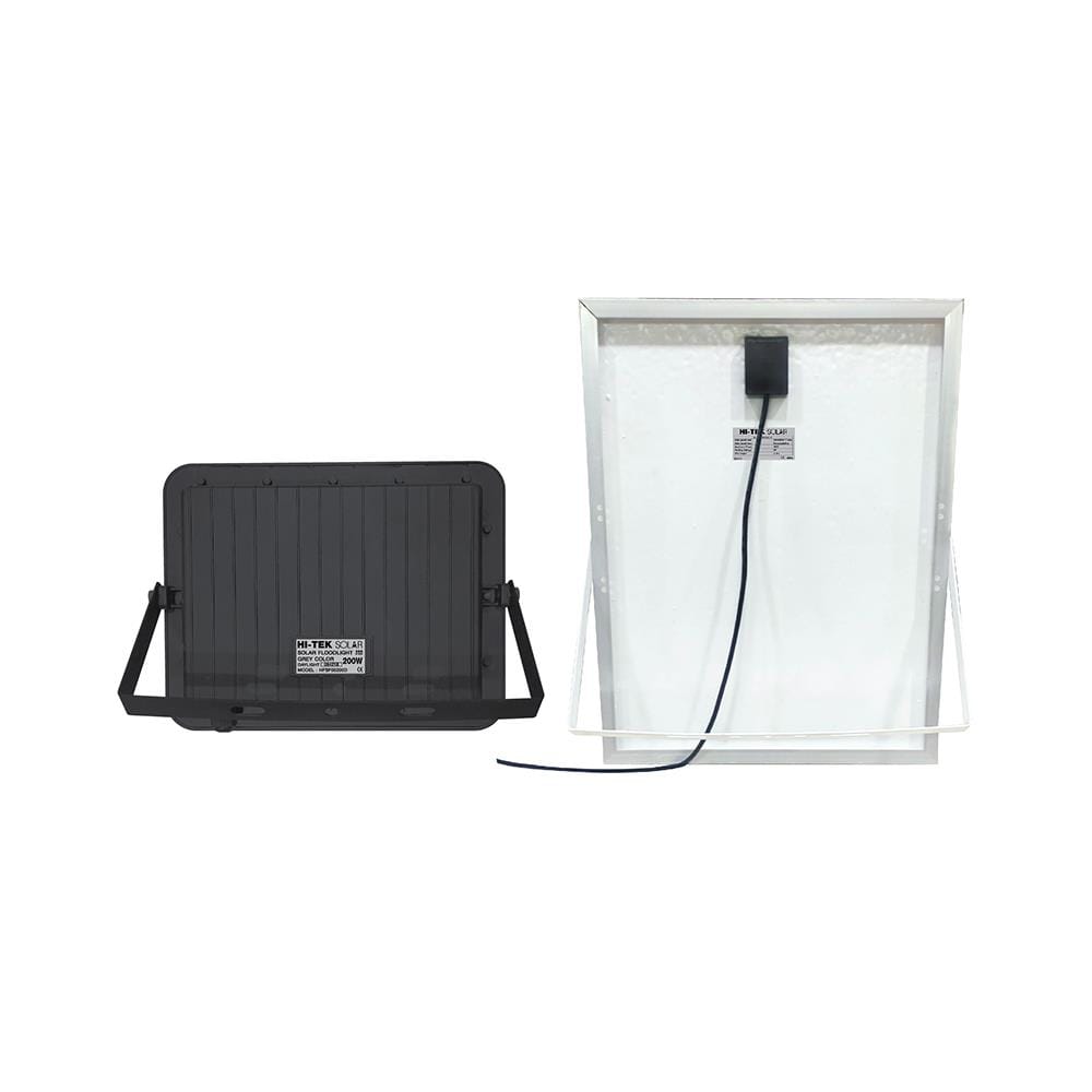 สปอตไลท์ SOLAR HI-TEK HFSF 200 วัตต์ DAYLIGHT สีเทา