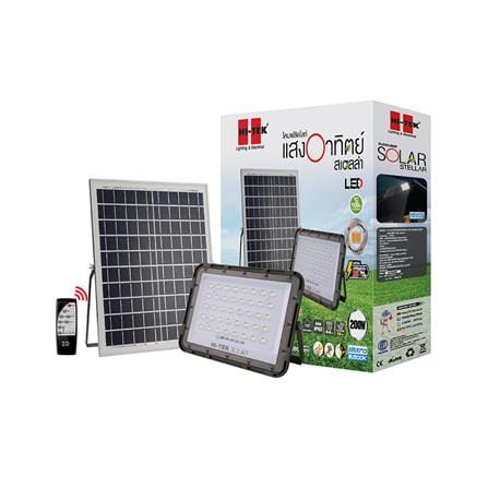 สปอตไลท์ SOLAR HI-TEK HFSF 200 วัตต์ DAYLIGHT สีเทา_4