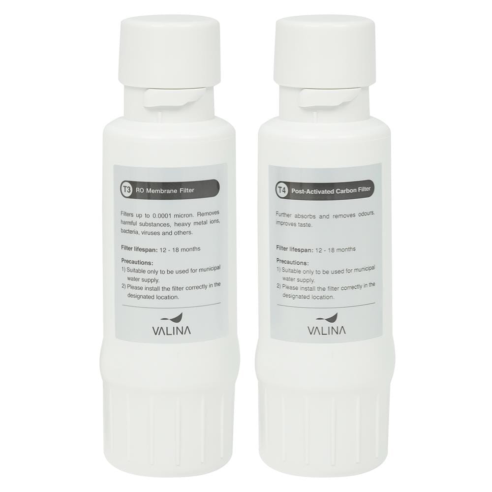 ชุดไส้กรอง VALINA T3(RO MEMBRANE) +T4(POST CARBON)_1