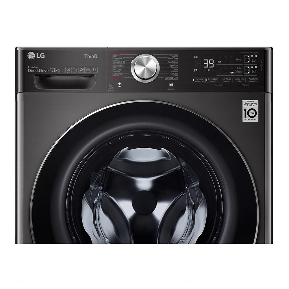 เครื่องซักผ้าฝาหน้า LG FV1413S2BA 13 กก. 1400RPM อินเวอร์เตอร์