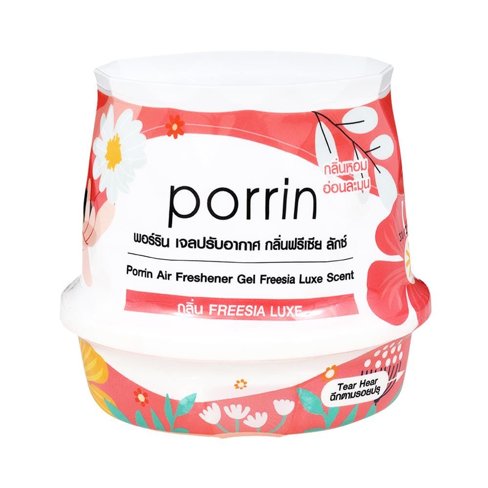 เจลปรับอากาศ PORRIN FREESIA LUXE 180 กรัม แพ็ก 3 ชิ้น