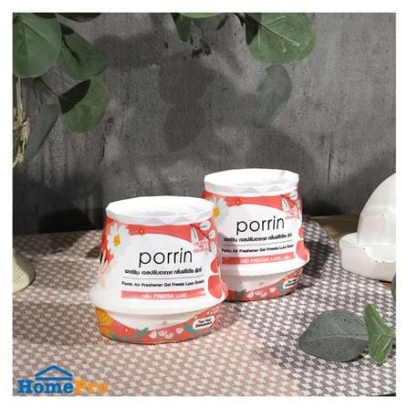 เจลปรับอากาศ PORRIN FREESIA LUXE 180 กรัม แพ็ก 3 ชิ้น_4