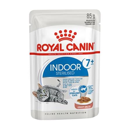 อาหารเปียกแมว ROYAL CANIN INDOOR 7+ GRAVY 85 ก._0