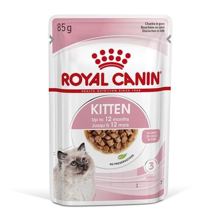 อาหารเปียกแมว ROYAL CANIN KITTEN เกรวี่ 85 ก._0