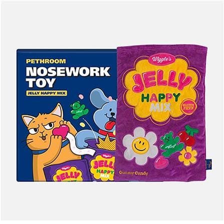 ของเล่นสุนัขและแมว PETHROOM NOSE WORK JELLY HAPPY MIX_0
