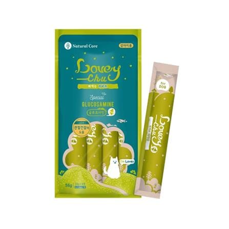ขนมหมาเลีย NATURAL CORE LOVEY CHU CHICKEN & GLUCOSAMINE 56 ก._0