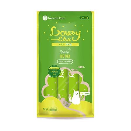 ขนมสุนัข NATURAL CORE LOVEYCHU รสไก่และเมล็ดเจีย แพ็ก 4 ชิ้น_0