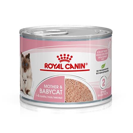 อาหารเปียกแมว ROYAL CANIN อาหารแม่แมวและลูกแมว 195 ก.