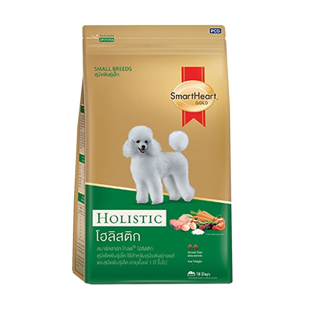 อาหารสุนัข SMARTHEART GOLD HOLISTIC SMALL BREED 1.5 กก.