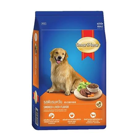 อาหารสุนัข SMARTHEART ADULT SMOKED LIVER 1.5 กก._0