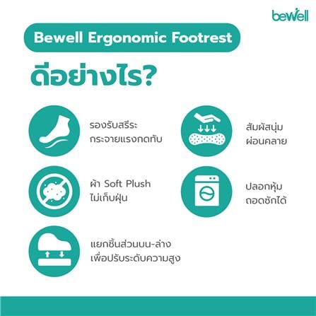 ที่รองเท้าเพื่อสุขภาพ BEWELL EF-02 สีเทา_1