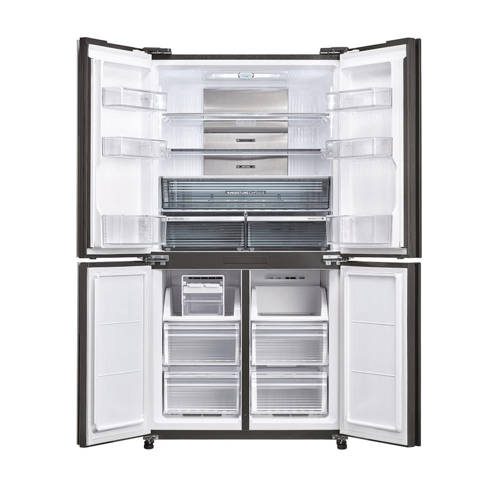 ตู้เย็น MULTI DOOR SHARP SJ-FX52TP-SL 18.5 คิว สีเงิน