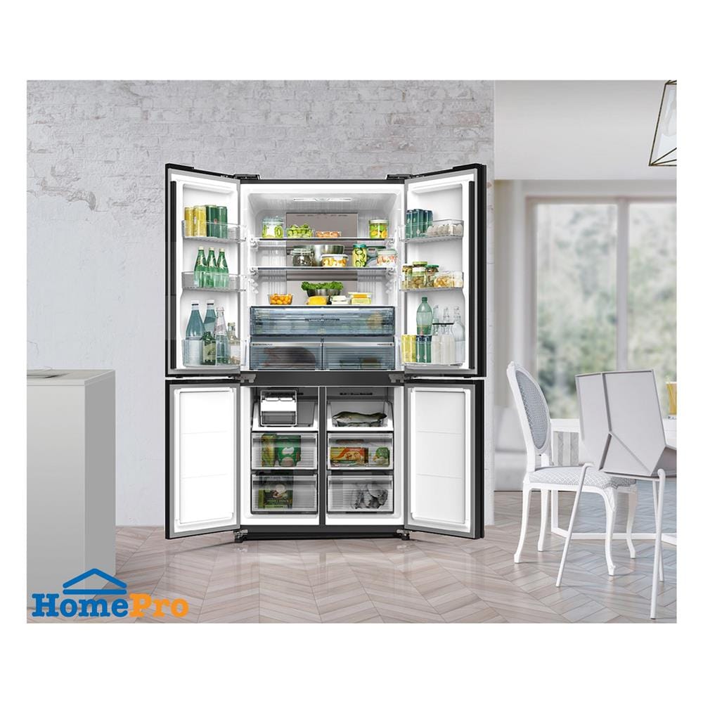 ตู้เย็น MULTI DOOR SHARP SJ-FX52TP-SL 18.5 คิว สีเงิน
