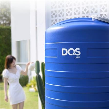 ถังเก็บน้ำ DOS ICE 2000 ลิตร สีน้ำเงิน_1