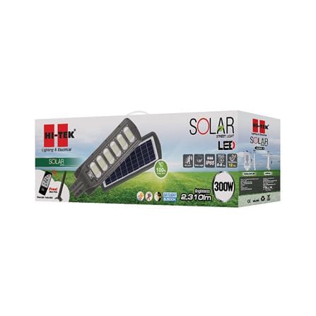 ไฟถนน SOLAR HI-TEK HFSS 300 วัตต์ DAYLIGHT สีเทา_4