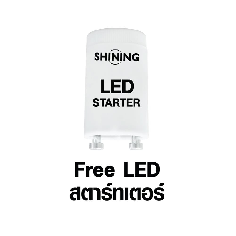 หลอด LED สั้น SHINING T8 TUBE SE 9 วัตต์ DAYLIGHT/COOL WHITE/WARM WHITE G13