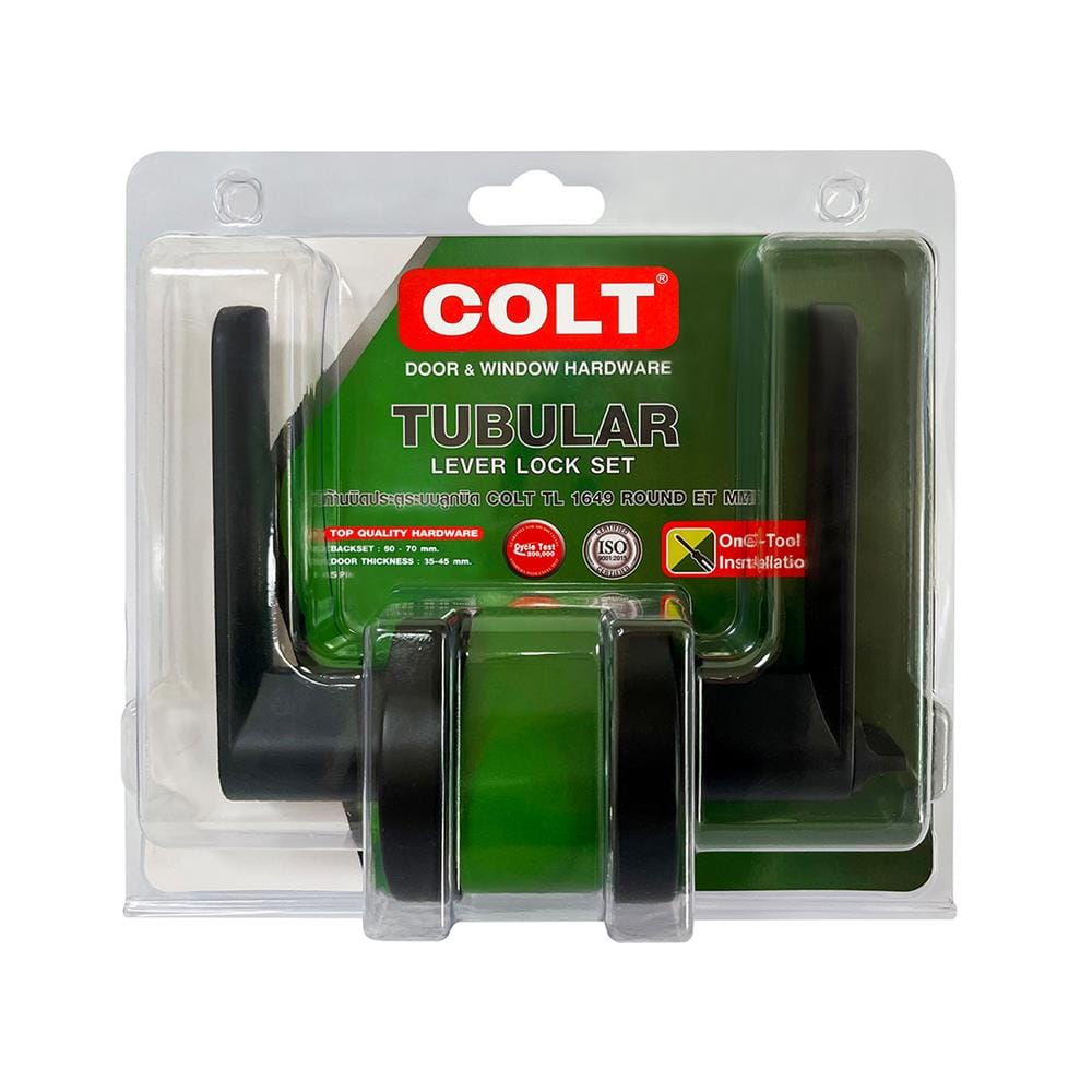 มือจับก้านโยก COLT LITE TL1649 สีดำ