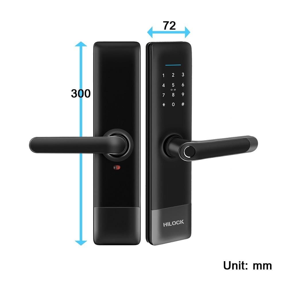 กลอนดิจิตอล HILOCK HL-451 สีดำ