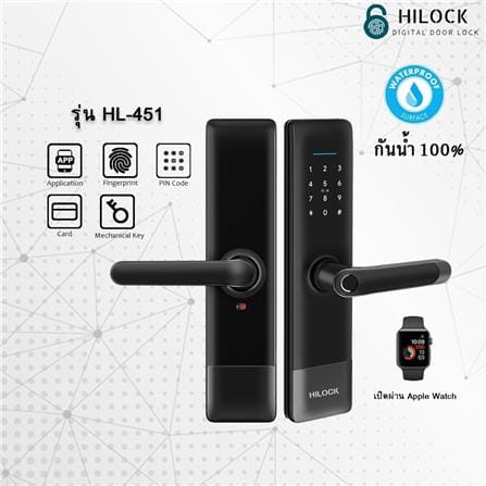 กลอนดิจิตอล HILOCK HL-451 สีดำ_2