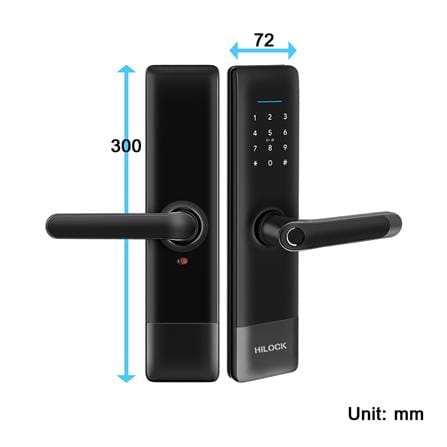 กลอนดิจิตอล HILOCK HL-451 สีดำ_3