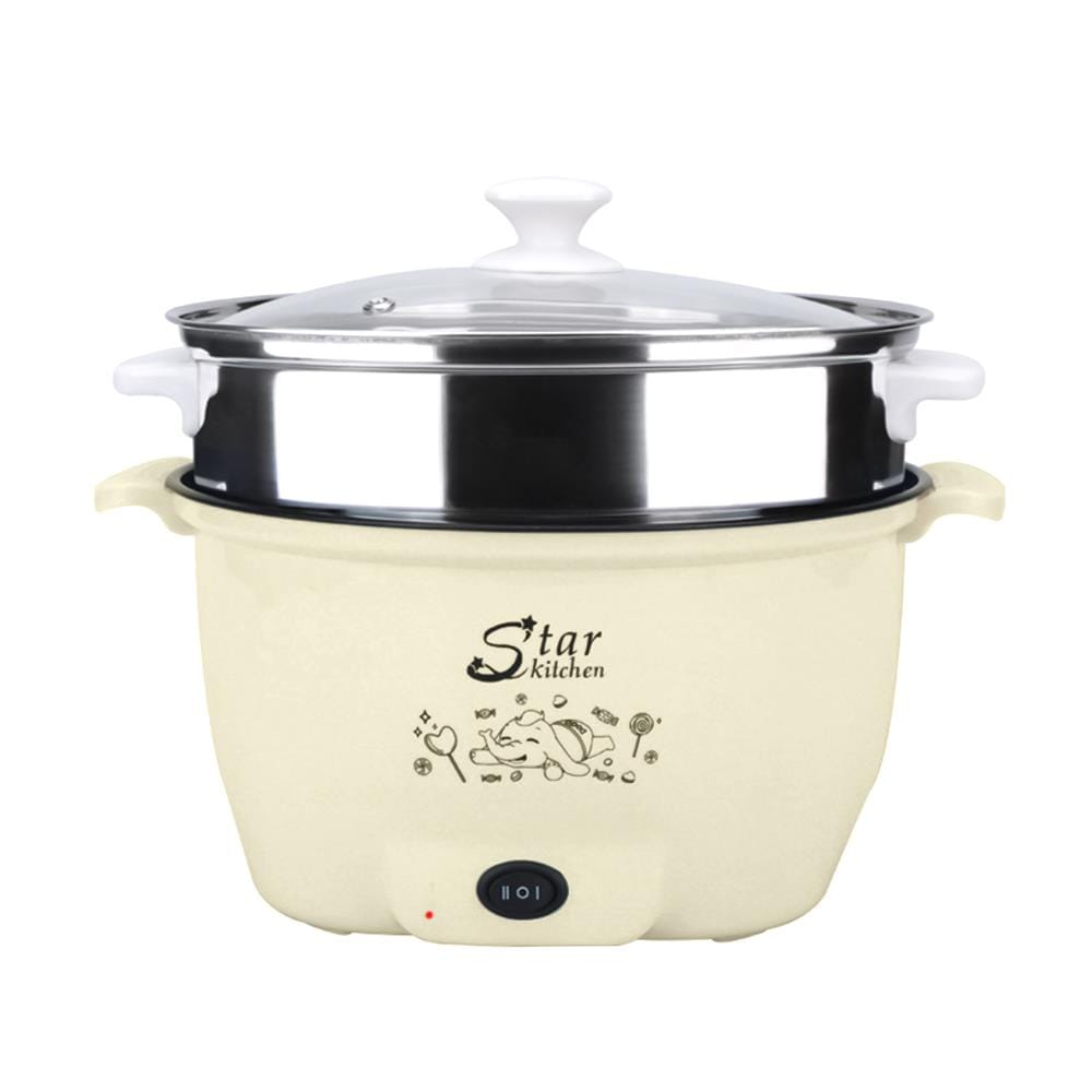 หม้ออเนกประสงค์ STAR KITCHEN SK2220 สีครีม 2 ลิตร