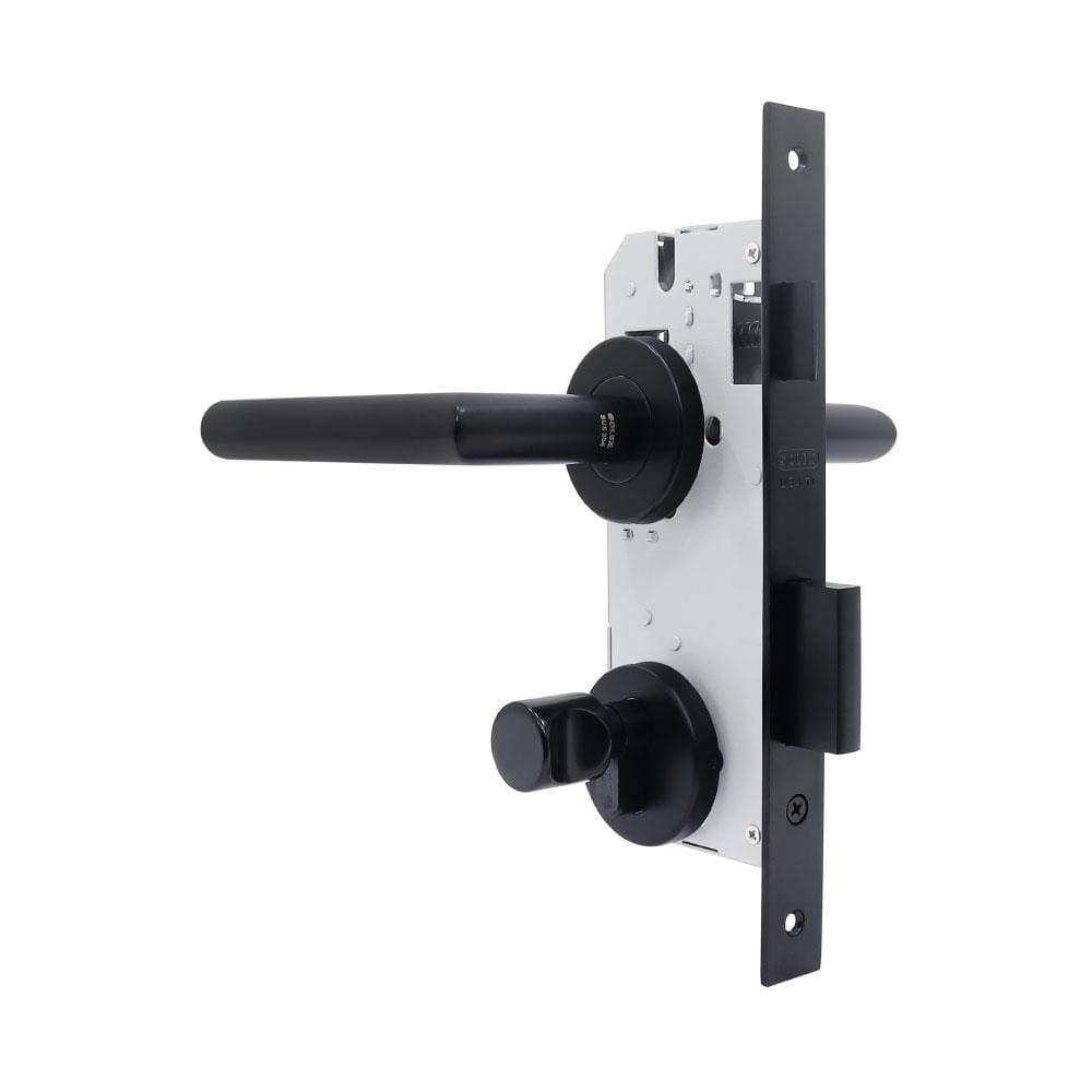 มือจับก้านโยกห้องทั่วไป MORTISE SOLEX 4585 105 สีดำ