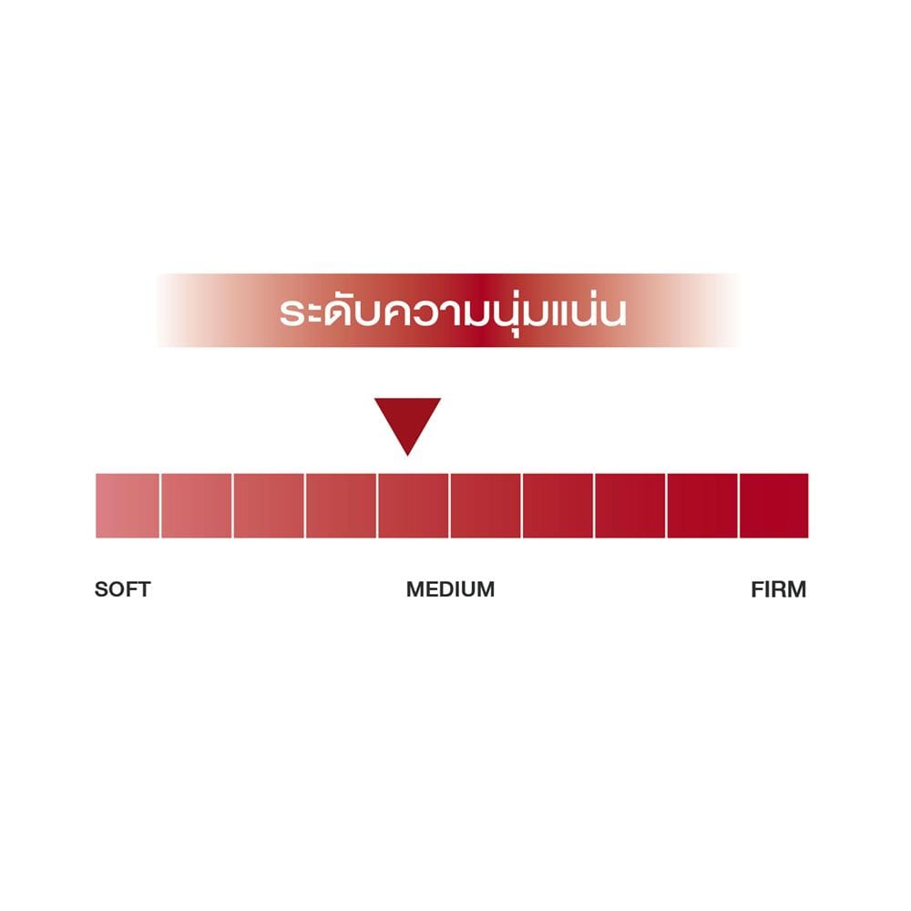 ที่นอนไฮบริด 6 ฟุต VONO รุ่น SPINE CARE