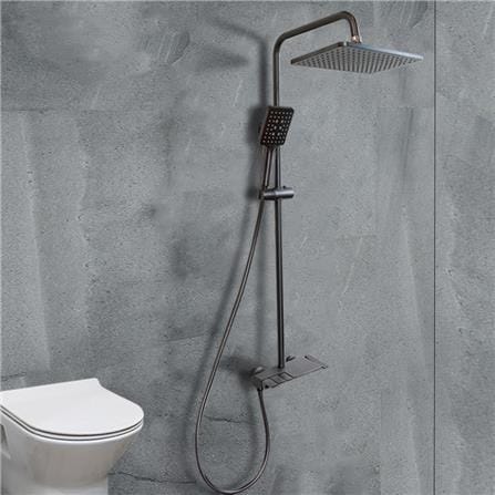 ชุดฝักบัว RAIN SHOWER ผสม HONS ST1100 สีเทา_5