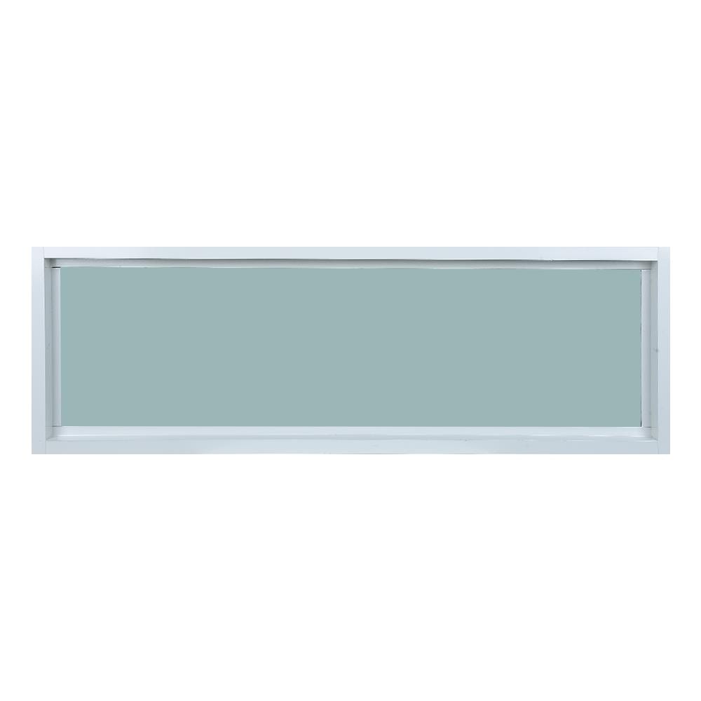 ช่องแสงหน้าต่าง อะลูมิเนียม WINDOW ASIA F10 100x40 ซม. สีขาว