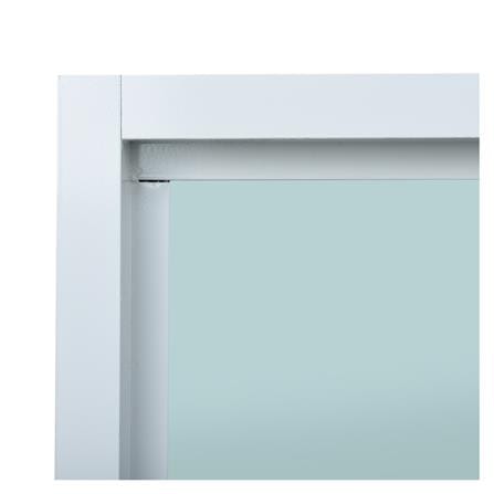 ช่องแสงหน้าต่าง อะลูมิเนียม WINDOW ASIA F10 100x40 ซม. สีขาว_3