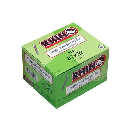 สกรูยึดไม้ฝาปลายแหลม TF RHINO 7x32 มม. 250 ชิ้น_0