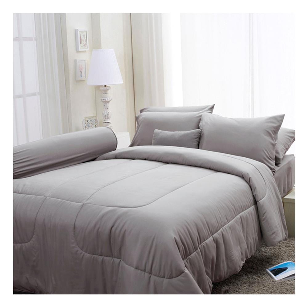 ชุดผ้าปูที่นอน 3.5 ฟุต 3 ชิ้น FOUNTAIN COLOR 70103-FT GRAY03