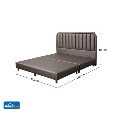 ฐานรองหัวเตียง 6 ฟุต HOME LIVING STYLE LUXE สี GREY_6