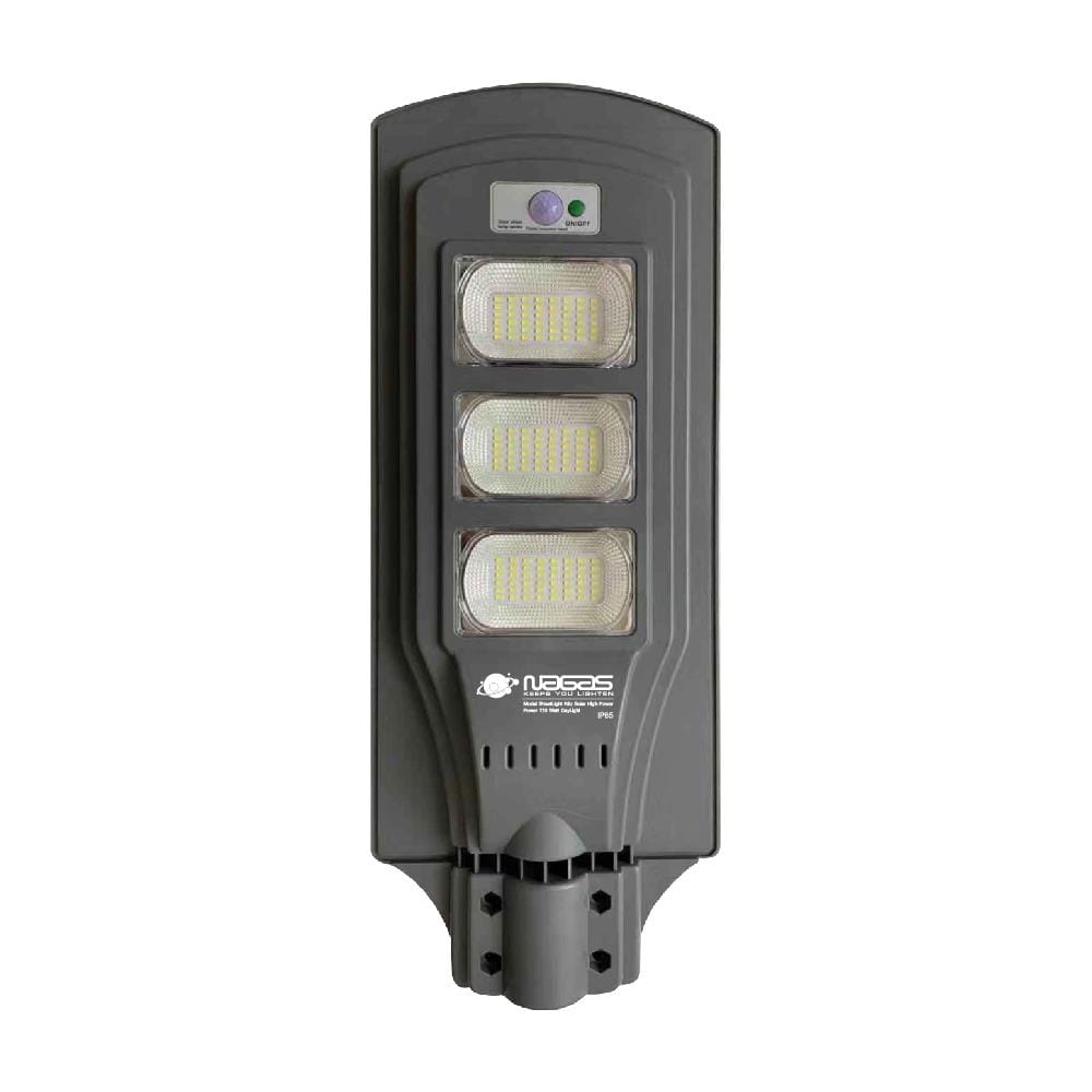 ไฟถนน SOLAR NAGAS SL 110 วัตต์ DAYLIGHT สีเทา