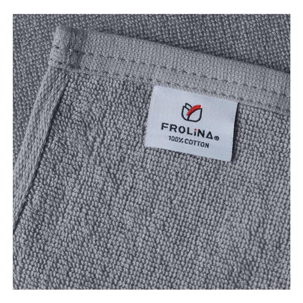 ผ้าขนหนู FROLINA GRACE 15x30 นิ้ว สี LIGHT GREY