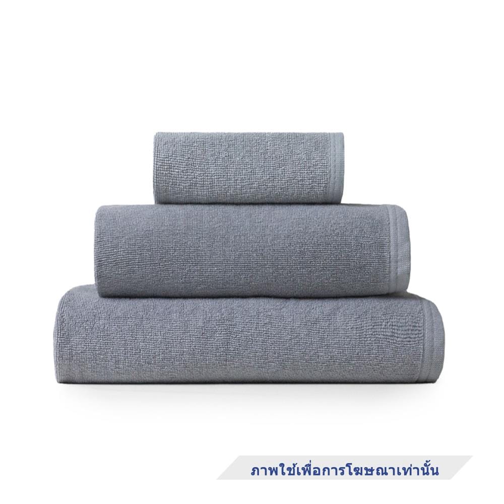 ผ้าขนหนู FROLINA GRACE 15x30 นิ้ว สี LIGHT GREY