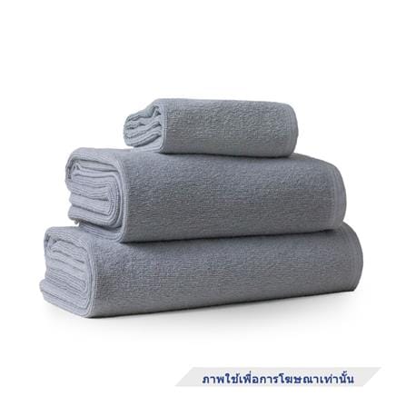 ผ้าขนหนู FROLINA GRACE 15x30 นิ้ว สี LIGHT GREY_6