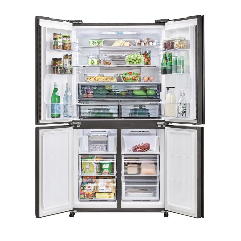 ตู้เย็น MULTI DOOR SHARP SJ-FX57TP-SL 20.2 คิว สีเงิน อินเวอร์เตอร์