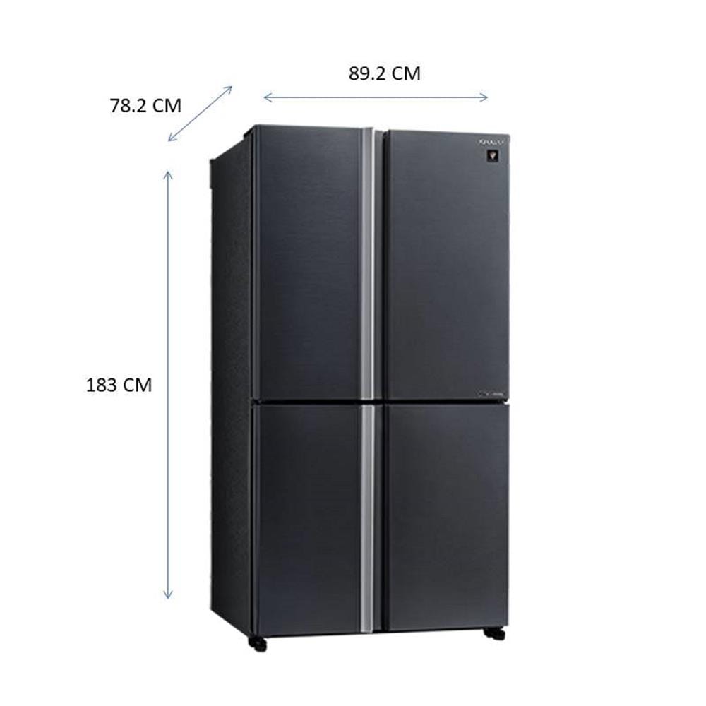ตู้เย็น MULTI DOOR SHARP SJ-FX57TP-SL 20.2 คิว สีเงิน อินเวอร์เตอร์