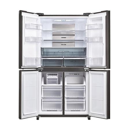 ตู้เย็น MULTI DOOR SHARP SJ-FX57GP-BK 20.2 คิว กระจกดำ อินเวอร์เตอร์_1