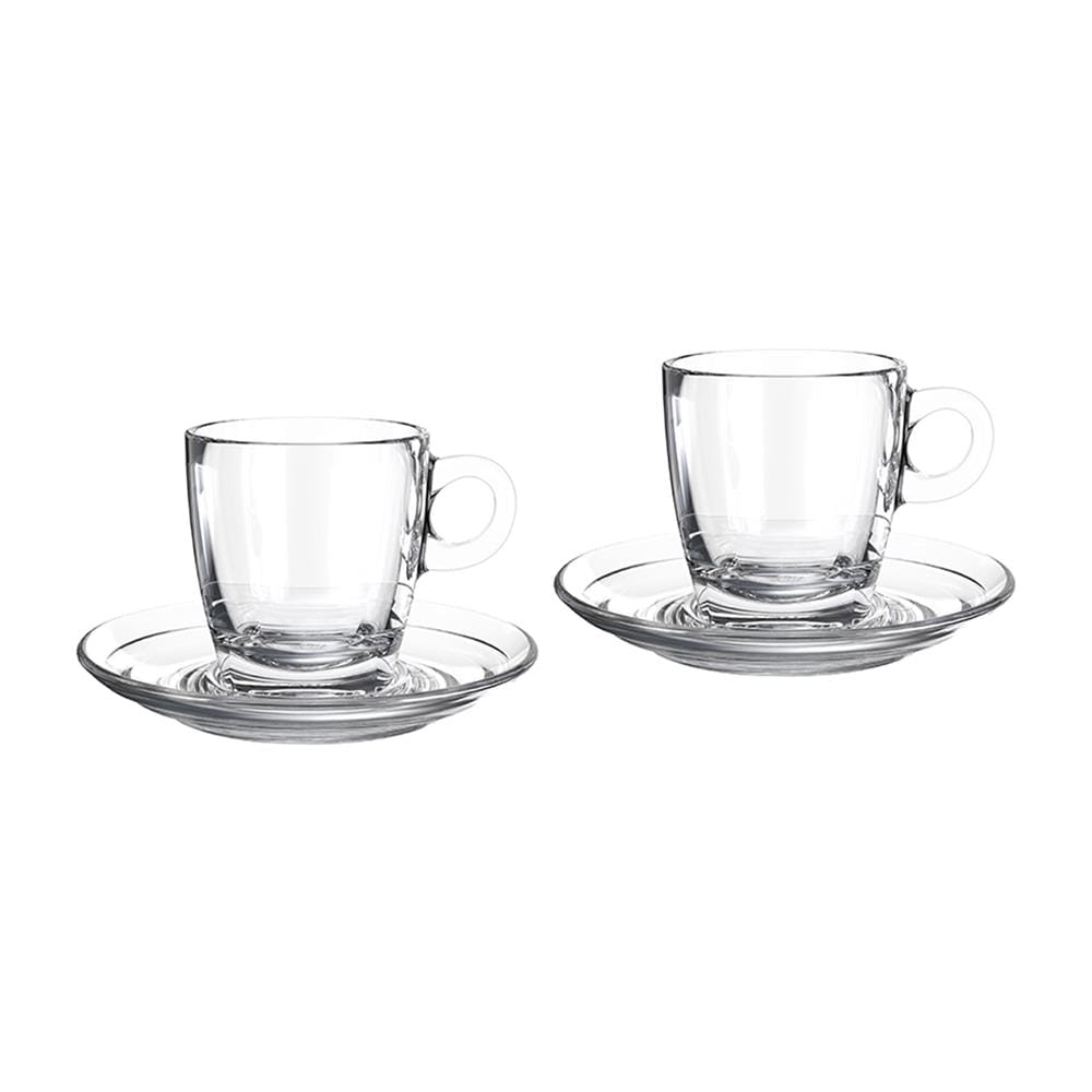 ชุดถ้วยกาแฟ 190ml OCEAN GLASS CAFFEE PREMIO แพ็ค 4 ชิ้น