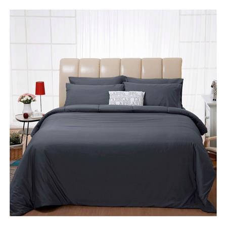 ชุดผ้าปูที่นอน 3.5 ฟุต 3 ชิ้น FOUNTAIN COLOR 70103-FT GRAY_0