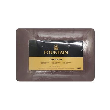 ผ้านวม FOUNTAIN 70202-FT 60X80 นิ้ว BROWN_2