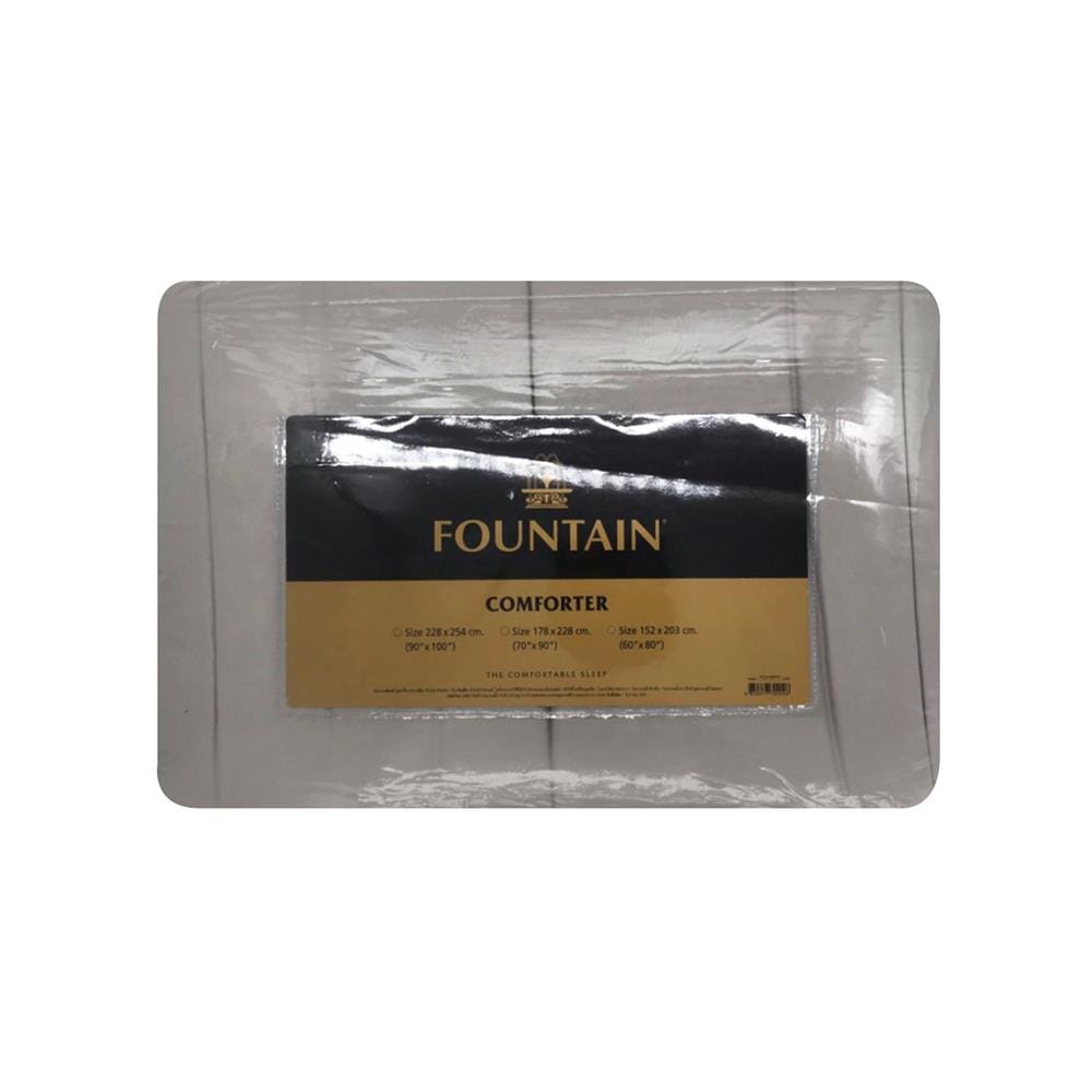 ผ้านวม 60X80 นิ้ว FOUNTAIN 70202-FT GRAY03